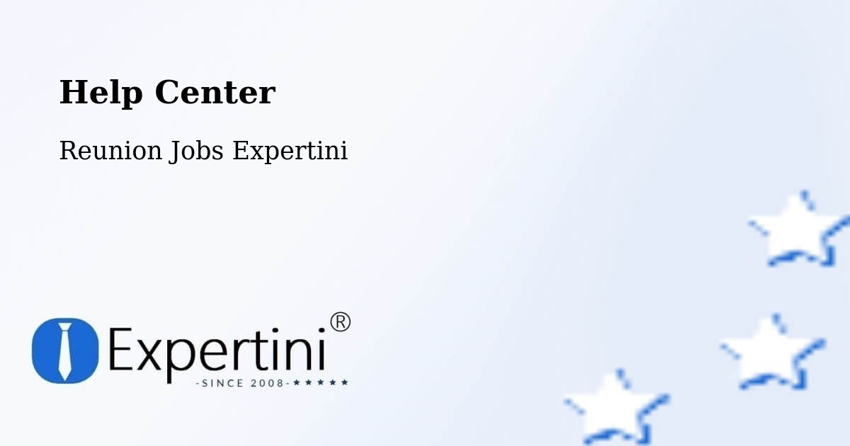 Help Center – Le Désert - Reunion Jobs Expertini