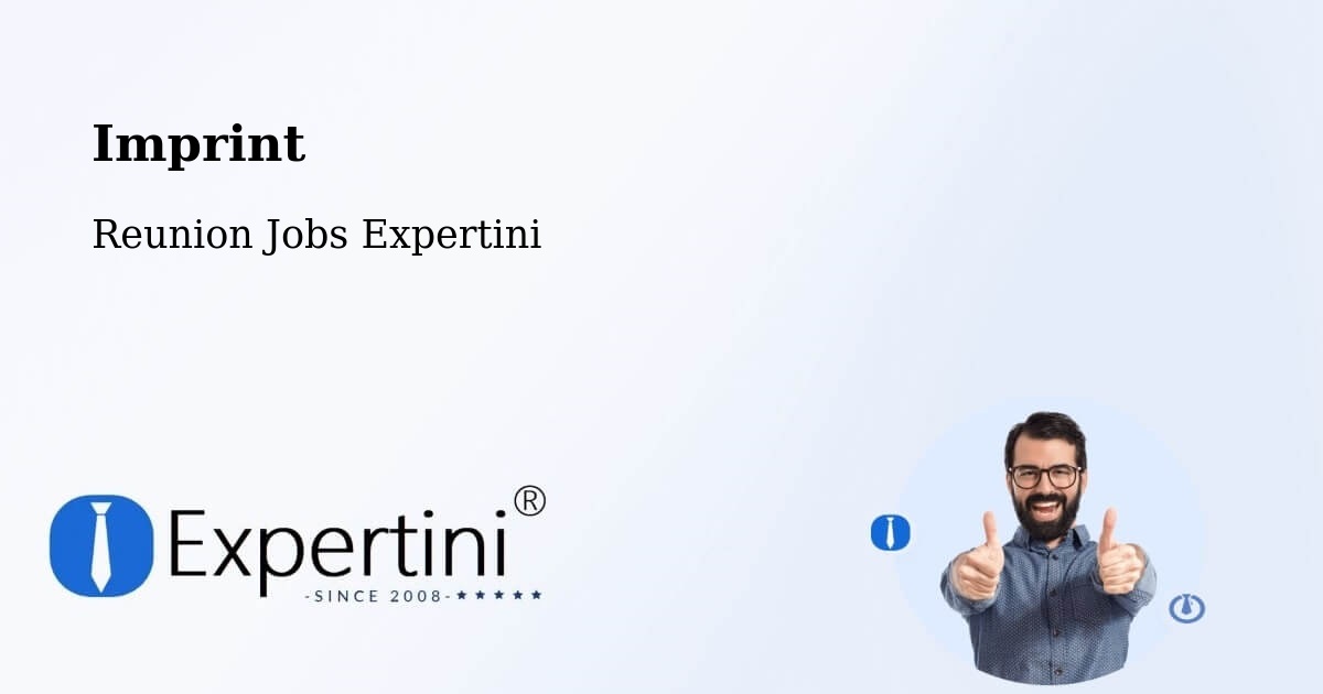 Imprint – Le Désert - Reunion Jobs Expertini