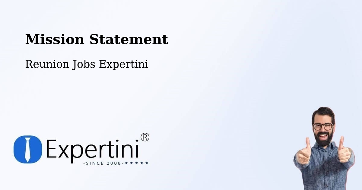 Corporate Mission – Le Désert - Reunion Jobs Expertini